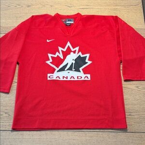 Nike Canada Red Hockey Jersey